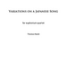 Variations on a Japanese Song by Thomas Rüedi